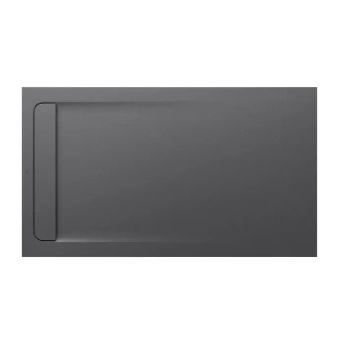 Top Vente Receveur de douche extra plat en Stonex® Aquos - 1600x900mm - Gris Ardoise