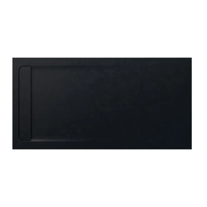 Expédié Aujourd'hui Receveur de douche extra plat en Stonex® Aquos - 1800x900mm - Noir