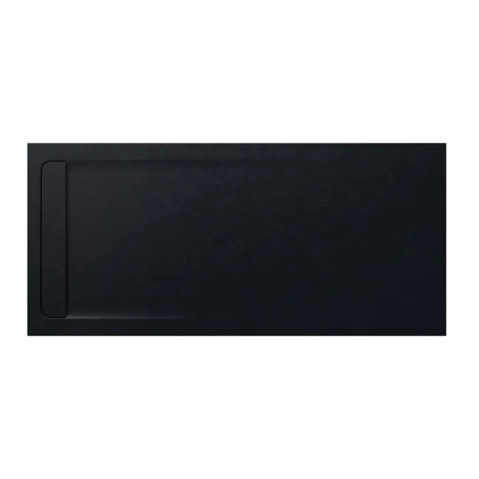 Receveur de douche extra plat en Stonex® Aquos - 2000x900mm - Noir Vente Flash