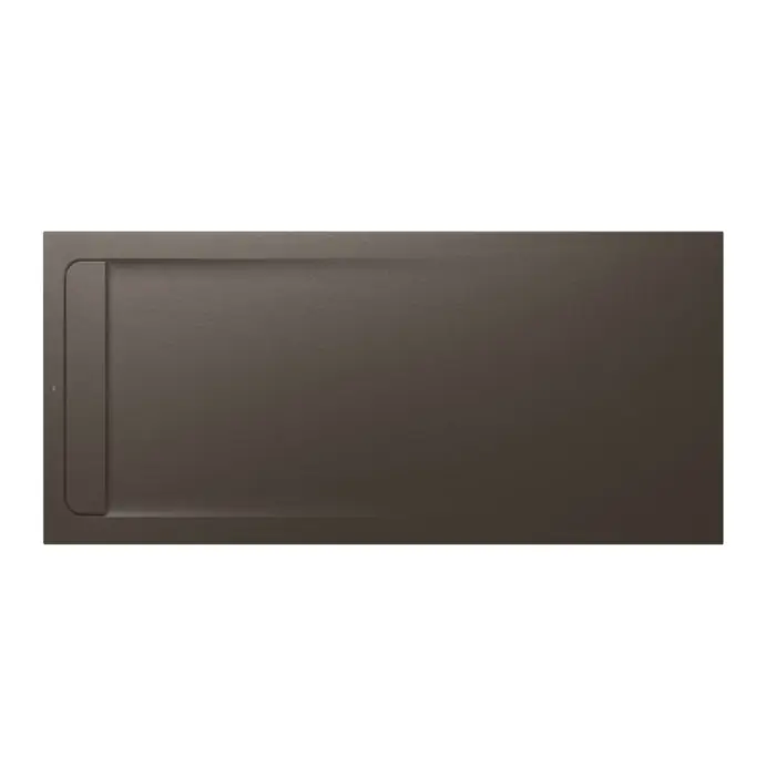 Quantité Limitée Receveur de douche extra plat en Stonex® Aquos - 2000x900mm - Café