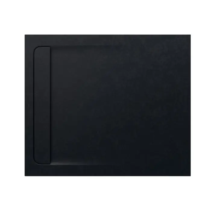 Receveur de douche extra plat en Stonex® Aquos - 1200x1000mm - Noir Offre Exclusive
