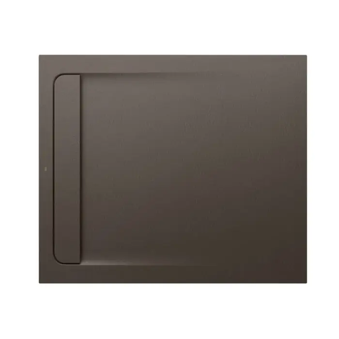 Receveur de douche extra plat en Stonex® Aquos - 1200x1000mm - Café Dernière Chance