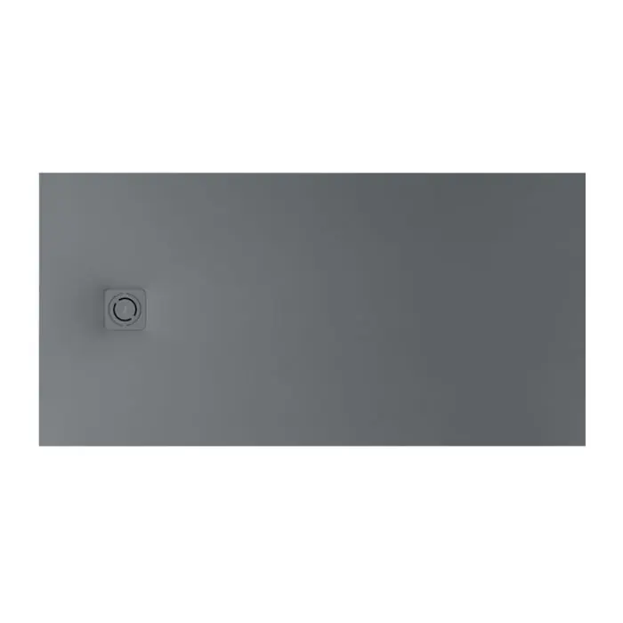 Petit Prix Receveur de douche extra plat en Stonex® Terran-N+Grille Twist - 1200x900mm - Gris Ardoise
