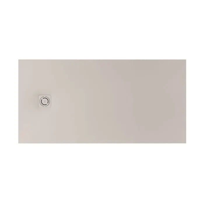 Receveur de douche extra plat en Stonex® Terran-N+Grille Twist - 1600x900mm - Beige Meilleur Prix