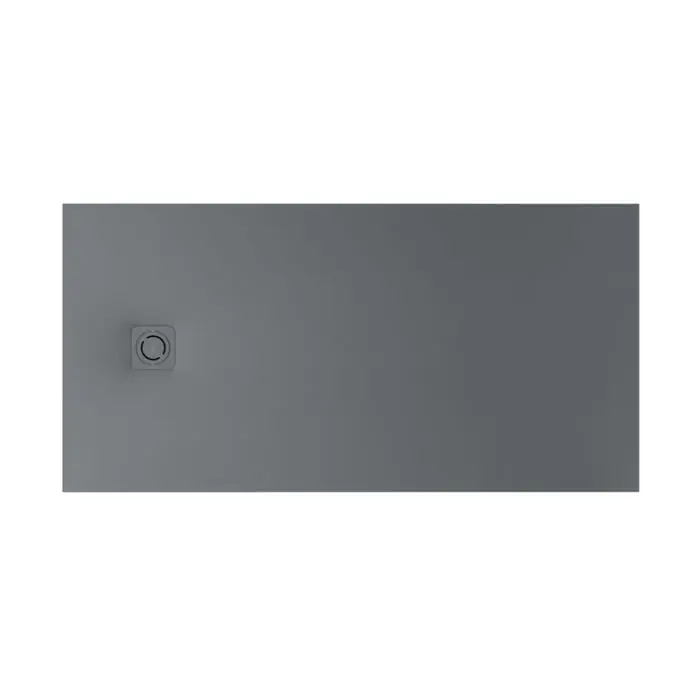 Receveur de douche extra plat en Stonex® Terran-N+Grille Twist - 1800x900mm - Gris ardoise Soldes