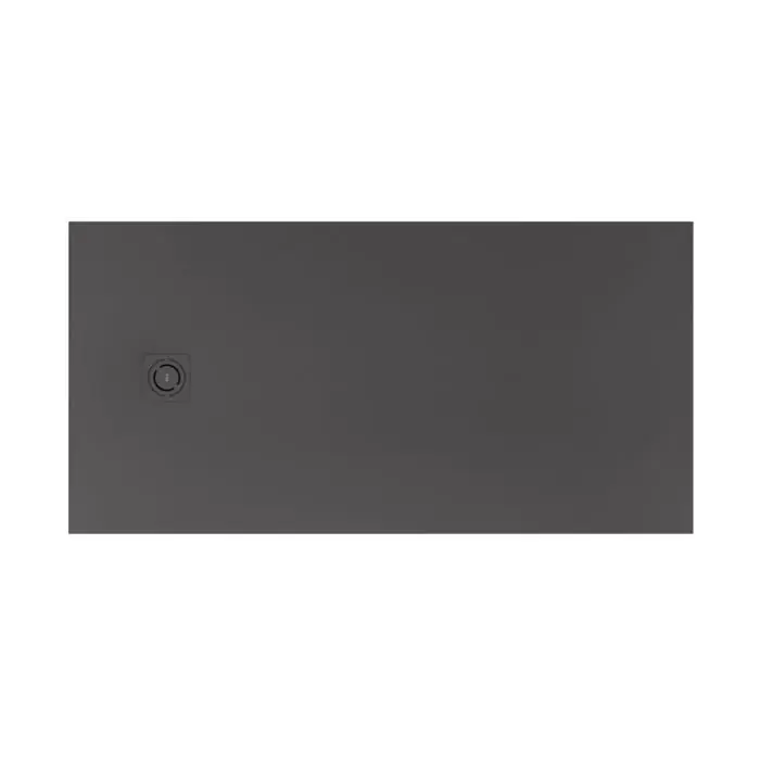 Achat Immédiat Receveur de douche extra plat en Stonex® « Terran-N »+Grille « Twist »-2000x1000mm – Onyx