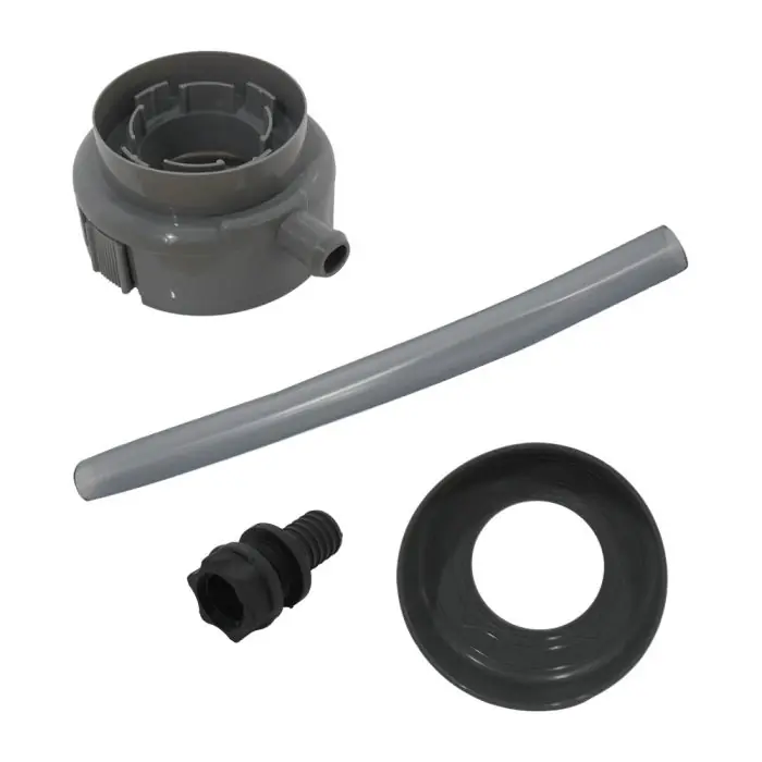 Achat Immédiat Kit raccord chéneau pour récupérateur d‘eau Gris Ø70-80-100 et carré 75 mm