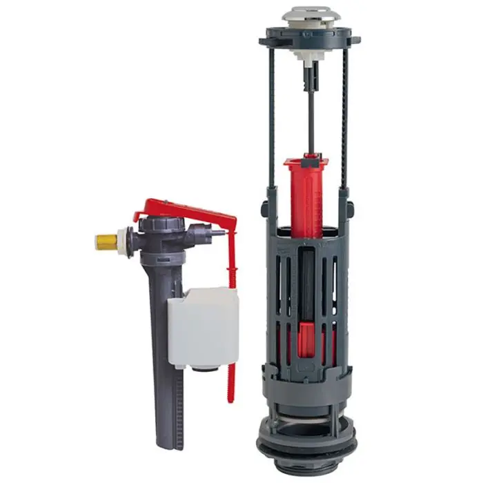 Ensemble Mécanisme NF ONE double-chasse à ajustement automatique + Flotteur JOLLIFILL Silencieux - Wirquin Pro Paiement Sécurisé