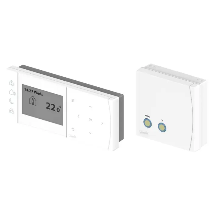Populaire Thermostat d‘ambiance programmable TPOne RF G + RX1-S, Piles pour le thermostat et 230 V pour le récepteur - Danfoss