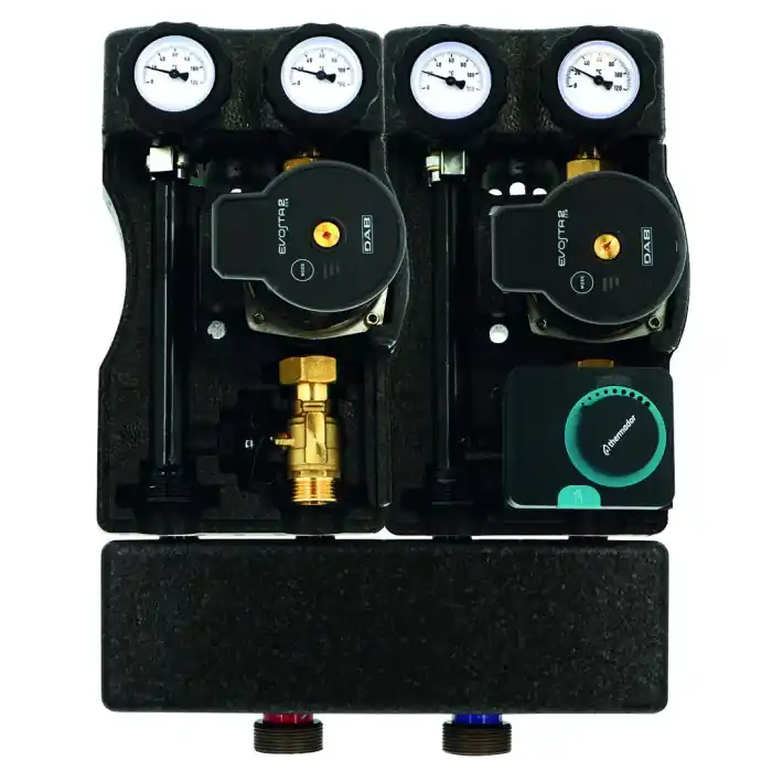 Groupe hydraulique MODULFIT PREMIUM COMPACT XS direct - mélangé avec circulateur et collecteur - Thermador Satisfait Ou Remboursé