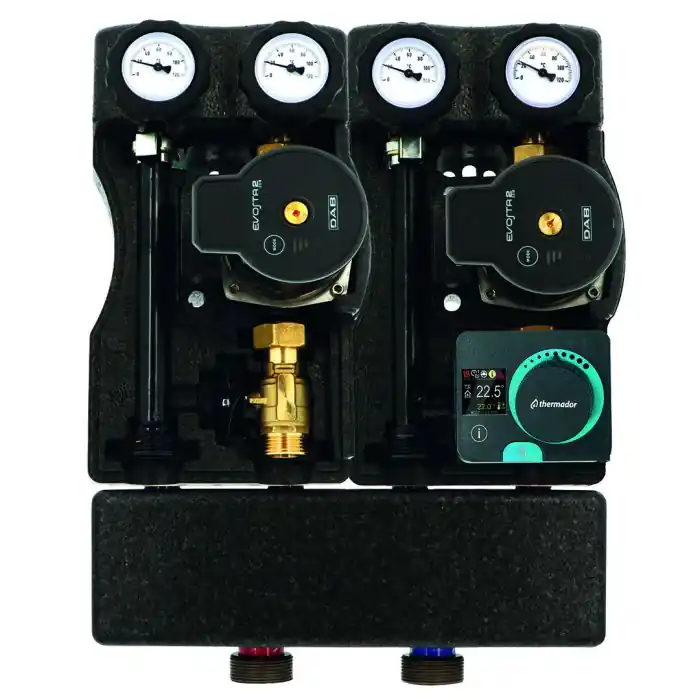 Groupe hydraulique MODULFIT PREMIUM COMPACT XS direct - mélangé avec circulateur et séparateur + RA230AC - Thermador Prix Choc
