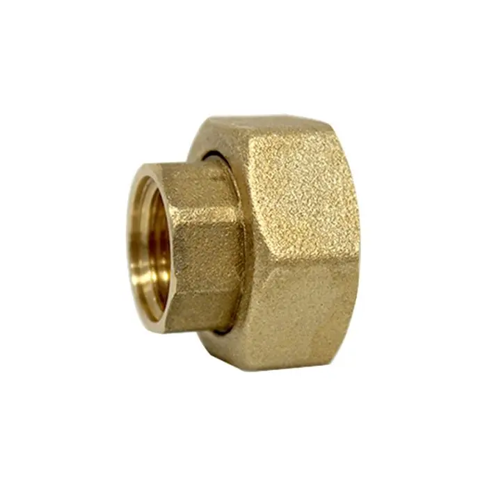 Offre Limitée 1 Raccord Union Droit 2 pièces Femelle/Femelle douille 1/2‘‘ (15/21) - écrou Ø1‘‘ (26/34) (à joint plat) - Arcanaute
