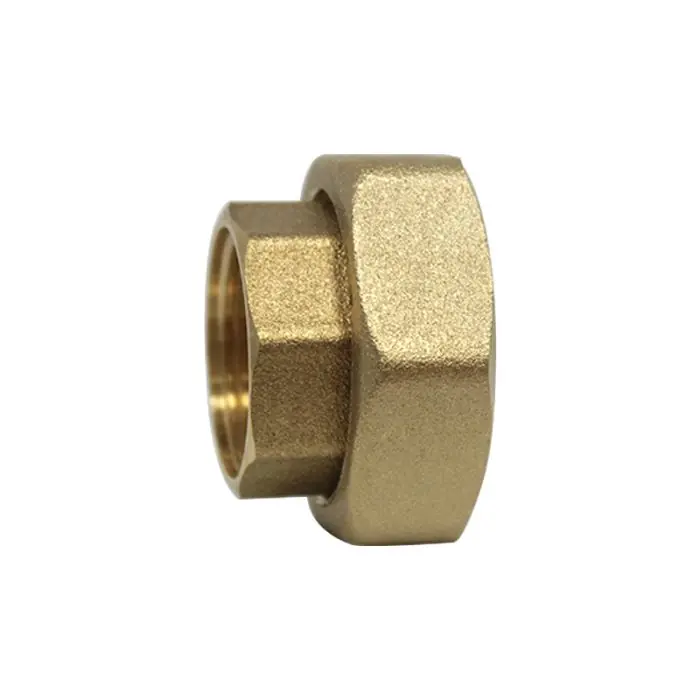Certifié 1 Raccord Union Droit 2 pièces Femelle/Femelle douille 1‘‘ (26/34) - écrou Ø1‘‘1/2 (40/49) (à joint plat) - Arcanaute