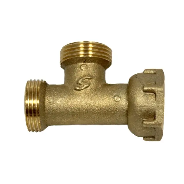 Vente Directe Té Mâle 3/4‘‘ (20/27) – Mâle 3/4‘‘ (20/27) – Femelle écrou prisonnier 3/4&Prime; (20/27)