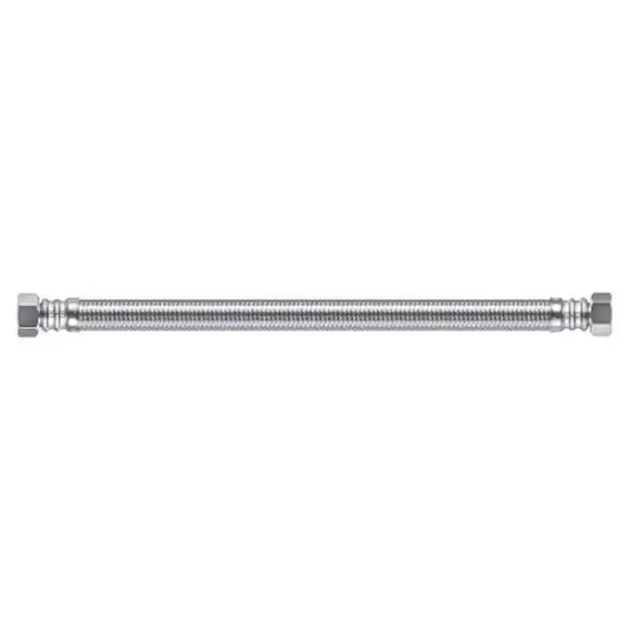 Flexible sanitaire Inox Øintér.8mm – Femelle 1/2&Prime; / Femelle 1/2&Prime; – 1500mm – TAQ Offre Spéciale