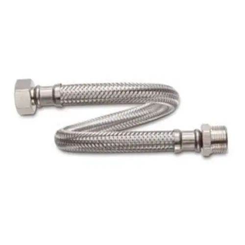 Achat Immédiat Flexible sanitaire Inox Øintér.8mm – Femelle 1/2&Prime; / Mâle 1/2&Prime; – 300mm – TAQ