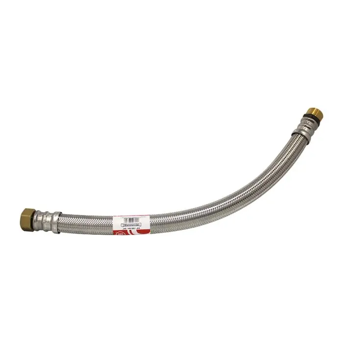 Flexible sanitaire / Chauffage Inox Øintér.19mm – Femelle 3/4&Prime; / Mâle 3/4&Prime; – 500mm – TAQ EXTRA Satisfait Ou Remboursé