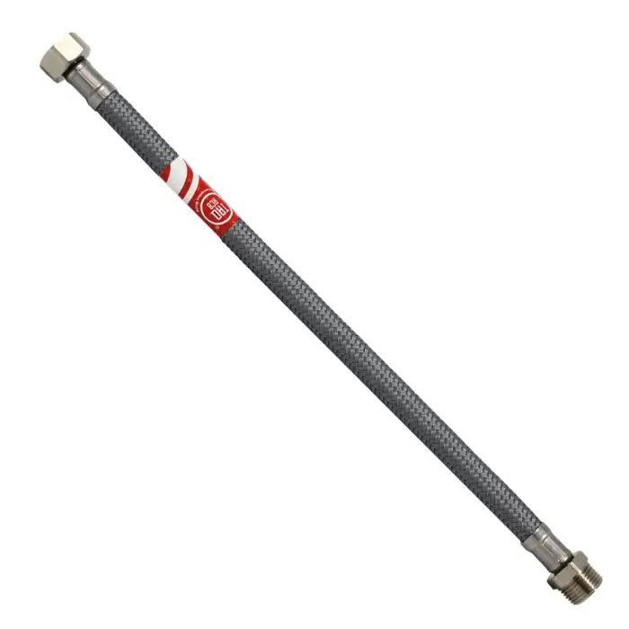 Commander Vite Flexible sanitaire POLYMÈRE Øintér.8mm – Femelle 3/8&Prime; / Mâle 3/8&Prime; – 300mm – TAQ