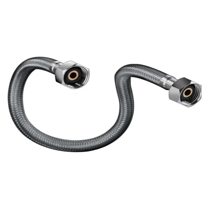 Achat Immédiat Flexible sanitaire POLYMÈRE Øintér.8mm – Femelle 1/2&Prime; / Femelle 1/2&Prime; – 500mm – TAQ