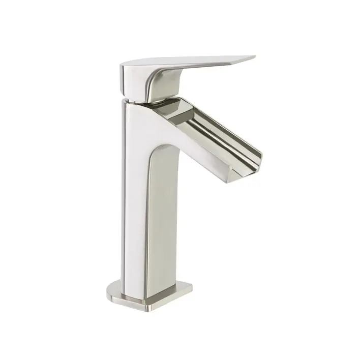 Mitigeur Lavabo avec bec cascade Urban Chic Nickel brossé – 213101NC Prix Réduit