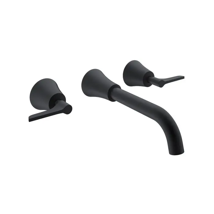 Mélangeur Lavabo mural à encastrer ADAGIETTO Noir Mat – 912001MLNM Réduction