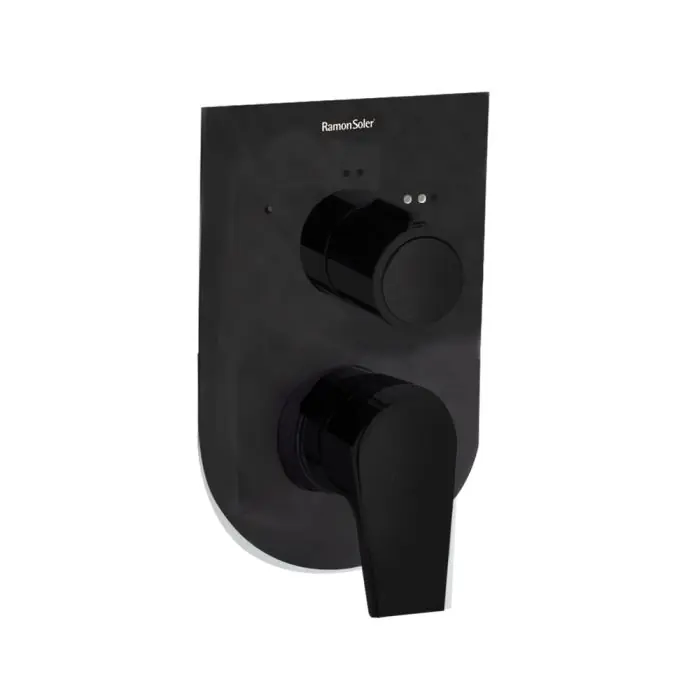 Achat Immédiat Mitigeur de douche à encastrer 2 voies, URBAN CHIC Noir Mat – 211502SNM