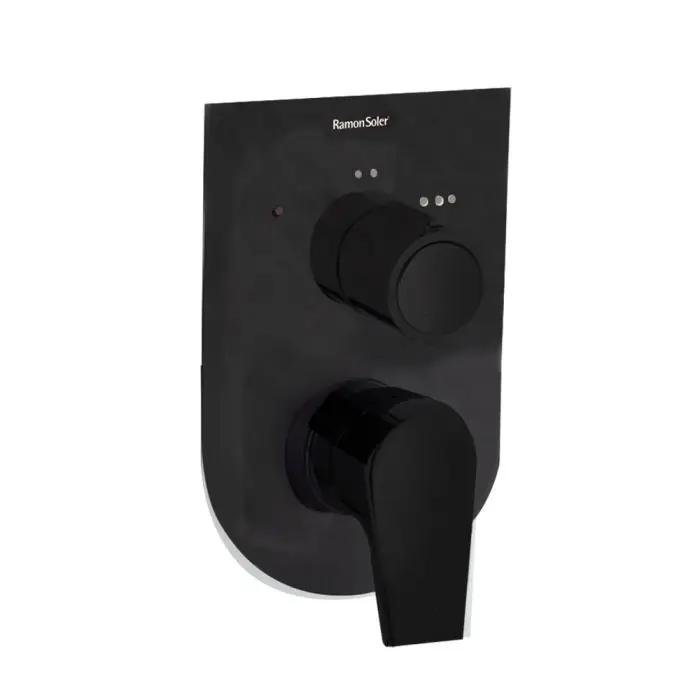 Jusqu'à Épuisement Des Stocks Mitigeur de douche à encastrer 3 voies URBAN CHIC, Noir Mat - 211503SNM