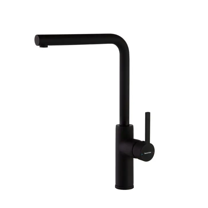 Mitigeur évier Noir Mat bec haut orientable DRAKO - 332902NM Acheter En Ligne