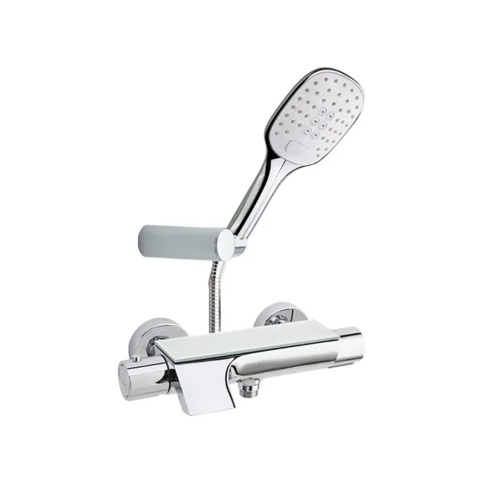 Mitigeur thermostatique bain-douche URBAN CHIC Chromé avec kit douche inclus - 213901K3 Solde