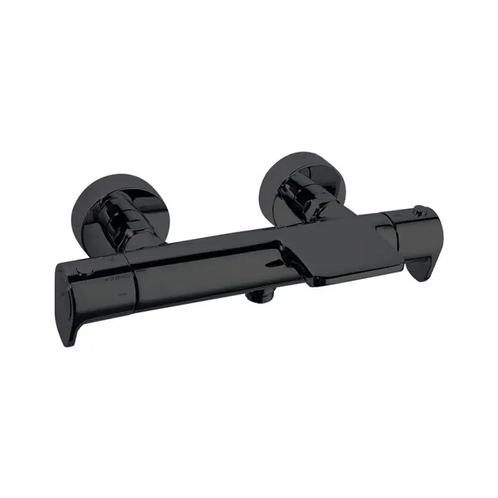 Mitigeur thermostatique bain-douche ALEXIA Noir Mat – 363901SNM Acheter En Ligne