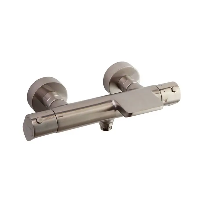 Produit De Marque Mitigeur thermostatique bain-douche ALEXIA Nickel Brossé - 363901SNC