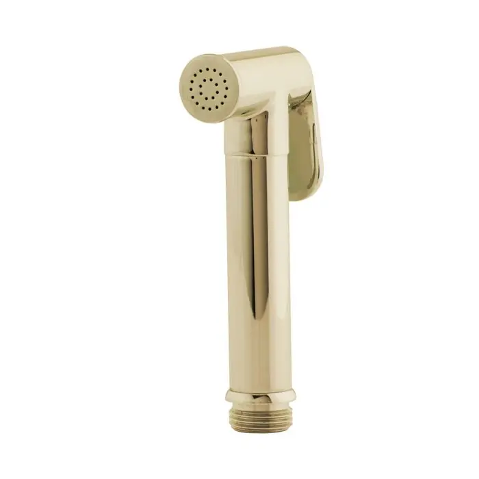 Meilleur Choix Douchette WC à main pour hygiène intime, Or brossé en laiton – 9552OC