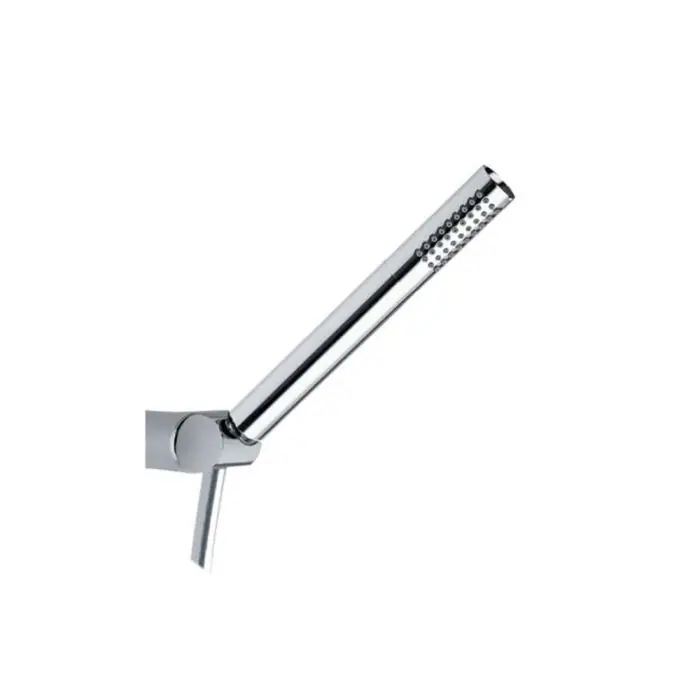 Authentique Ensemble douchette à main Chromé ABS avec flexible et support - 3749MO