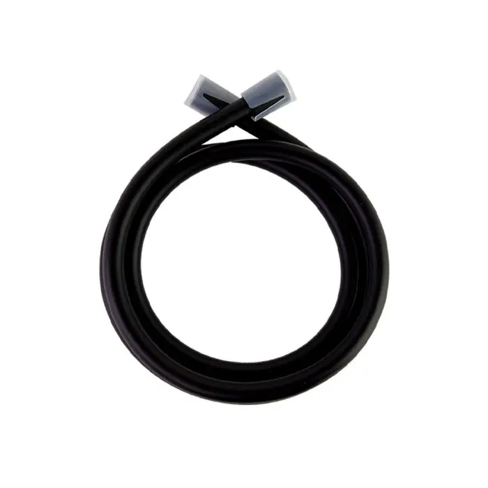 Flexible Chromalux 1,20m pour douchette wc, Noir Mat – 1121CNM Livraison Express
