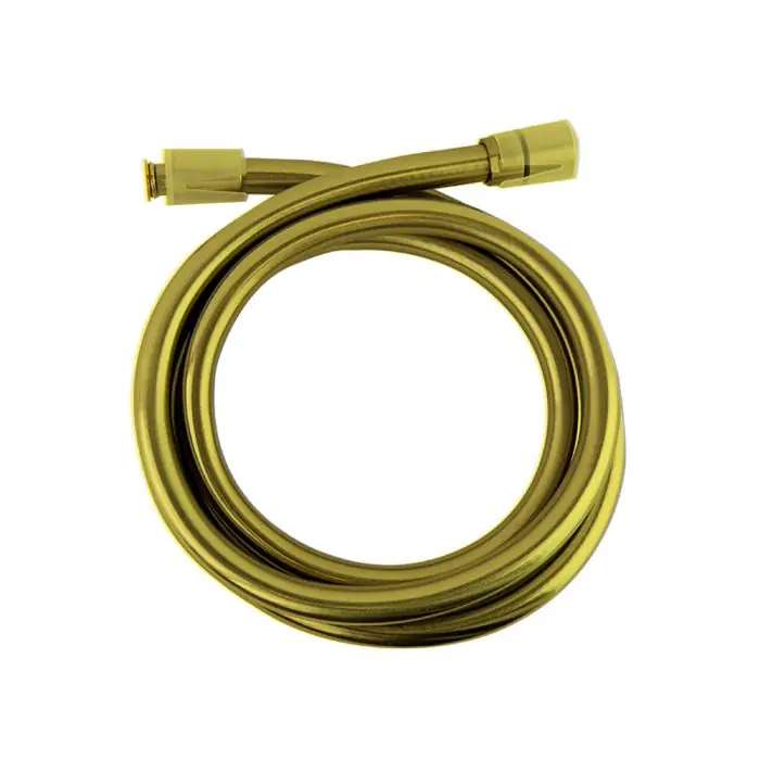Nouveauté Flexible Chromalux 1,20m pour douchette wc, Or brossé - 1121COC