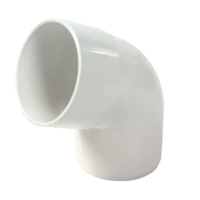 Prix Bas Coude PVC 67°30 mâle femelle pour tube Ø80 - Blanc - First Plast