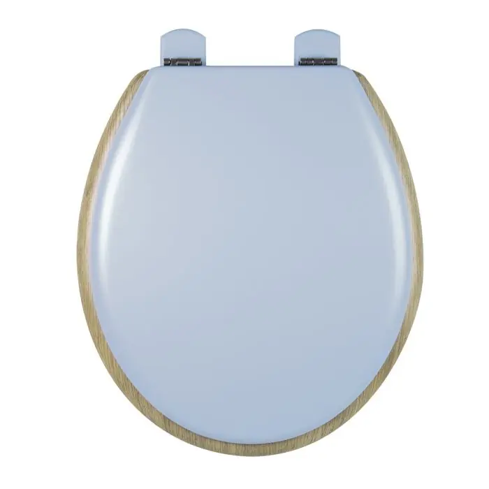 Promotion Abattant Wc Tradition rétro bleu - Avec descente assistée et déclipsable - Olfa