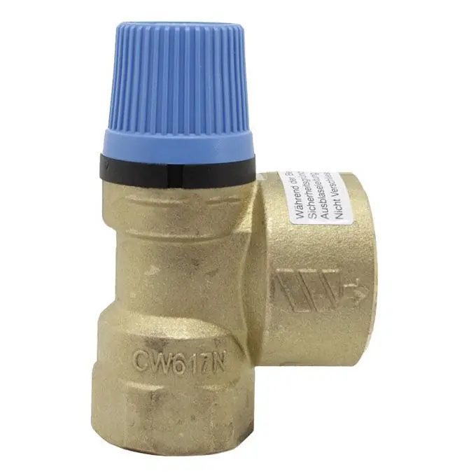 Soupape de sécurité sanitaire avec sortie majorée 7 bar - Tye SVW 70 - Femelle 1/2" (15/21) / 3/4" (20/27) - Watts Satisfait Ou Remboursé