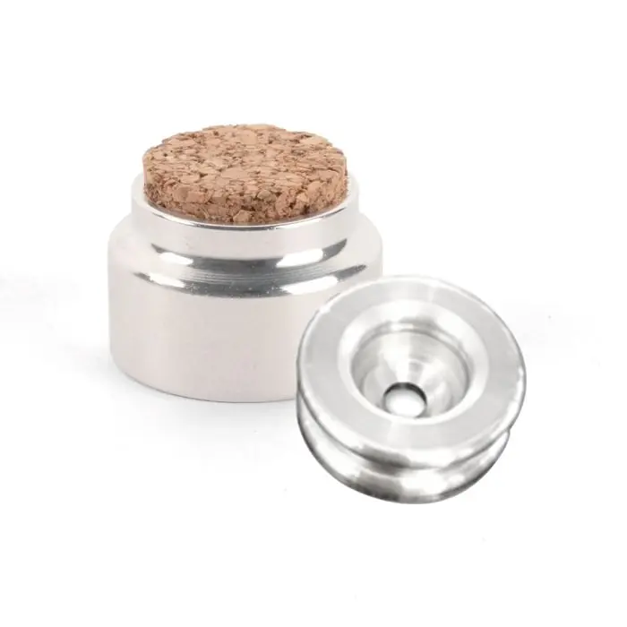Authentique Kit de Fixation Rondelle multi-matériaux Alu + Butée de porte Alu - L‘Attachante