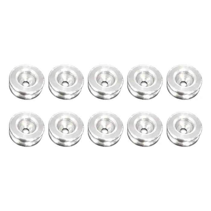 Promotion Saisonnière Lot de 10 Rondelles Multi-matériaux Alu - L‘Attachante