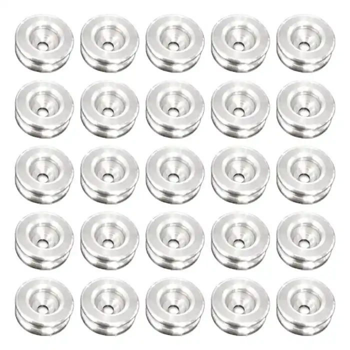 Lot de 25 Rondelles Multi-matériaux Alu - L‘Attachante Offre Limitée