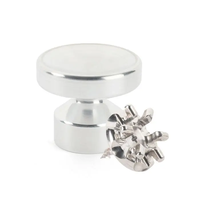 Kit de Fixation Vis placo Longueur 16 mm Alu + Grande Patère concave Alu - L‘Attachante Nouvel Arrivage