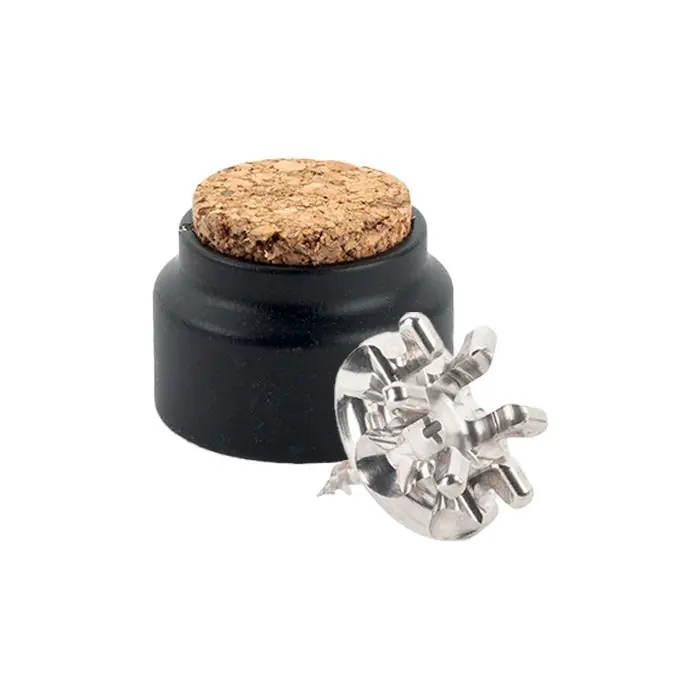 Usine Directe Kit de Fixation Vis placo Longueur 20 mm Alu et butée de porte Noir - L‘Attachante