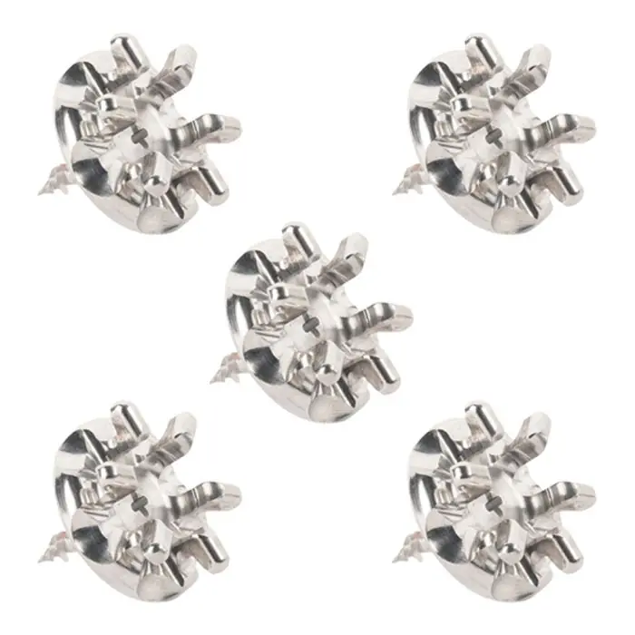 Lot de 5 Fixations crochet vis Placo Longueur 20 mm Alu - L‘Attachante Meilleur Prix
