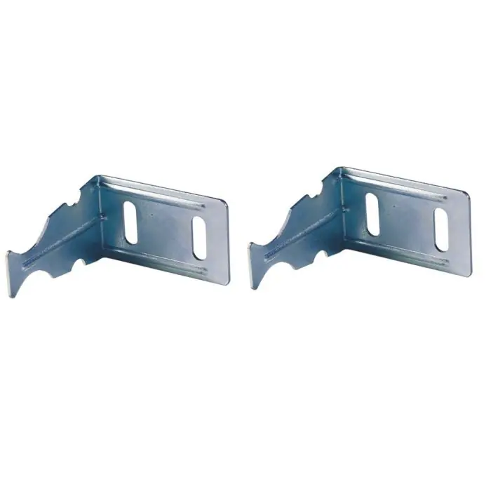 Meilleur Prix Lot de 2 supports réversible à visser pour radiateur en aluminium - dimension 83x80x48 mm - Ram