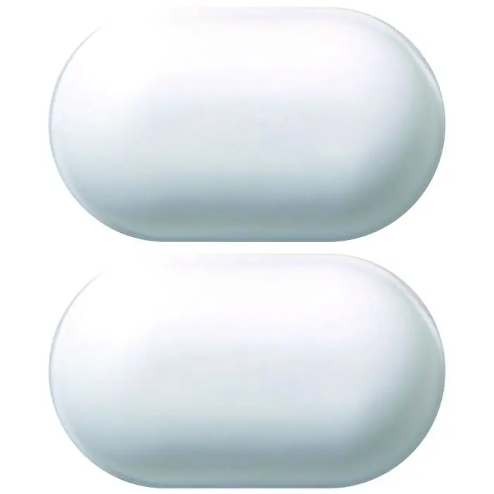 Lot de 2 amortisseurs anti-dérapants ovales pour le siège de l‘abattant OLFA Wood Slim Prix Promo