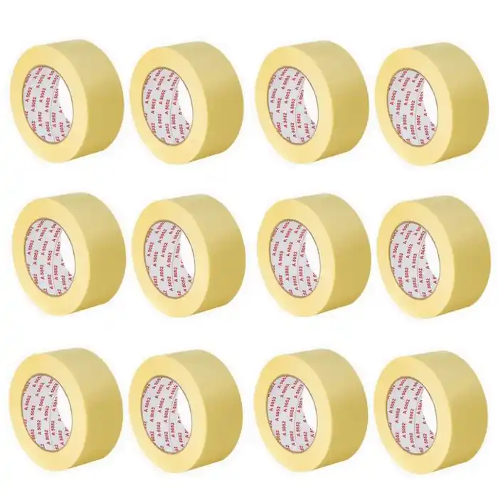 Prix Bas Lot de 12 rubans de masquage 50 m x 50 mm - Arcanaute