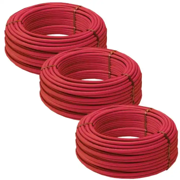 Prix Choc Lot de 3 couronnes de 240 mètres de Tube PER BAO nu Ø16 Rouge - Barbi Blansol
