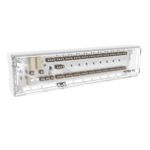 Prix Promo Boîte de connexion 6 zones WFHC master 6 - 230 volts pour plancher chauffant - Watts
