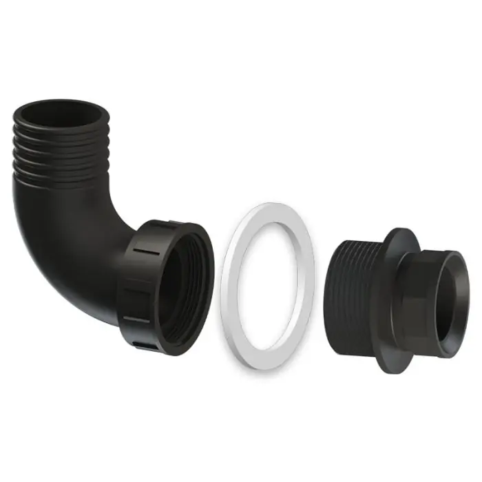 Bon Marché Raccord cannelé coudé 2&Prime; (50/60) pour adaptation de sortie des Sanipump GR/VX – SFA